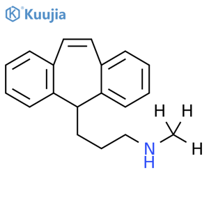 5H-Dibenzo[a,d]cycloheptene-5-propanamine,N-(methyl-d3)- (9CI) structure