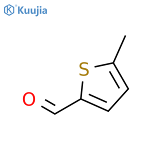 5-Methyl-2-thiophenecarboxaldehyde structure