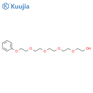 Pentaethylene glycol monophenyl ether structure