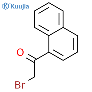 2-Bromo-1-(naphthalen-1-yl)ethanone structure