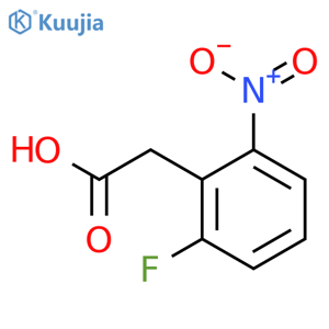 2-(2-Fluoro-6-nitrophenyl)acetic Acid structure