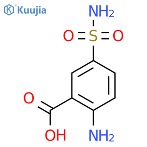 2-Amino-5-sulfamoylbenzoicacid structure