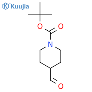 tert-Butyl 4-formylpiperidine-1-carboxylate structure
