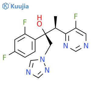 Voriconazole structure