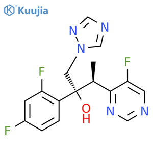 Voriconazole structure