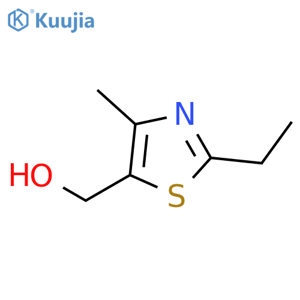 (2-ethyl-4-methyl-1,3-thiazol-5-yl)methanol structure