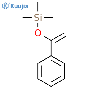 1-Phenyl-1-trimethylsilyloxyethylene structure