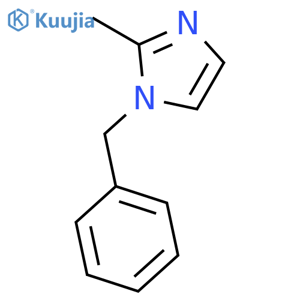 1-Benzyl-2-methyl-1H-imidazole structure