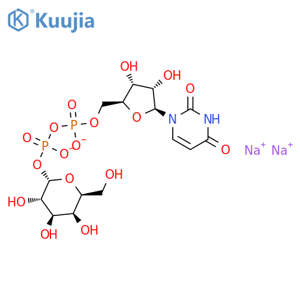 UDP-D-galactose disodium salt structure