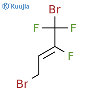 2-Butene, 1,4-dibromo-1,1,2-trifluoro-, (Z)- structure