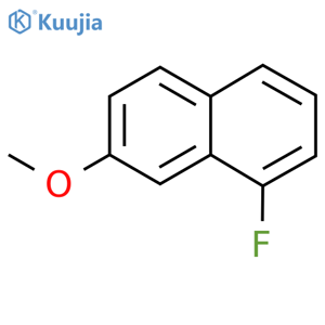 1-Fluoro-7-methoxynaphthalene structure