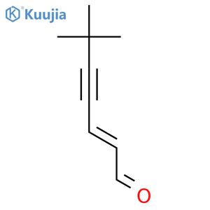 (E)-6,6-Dimethyl-2-hepten-4-ynal structure