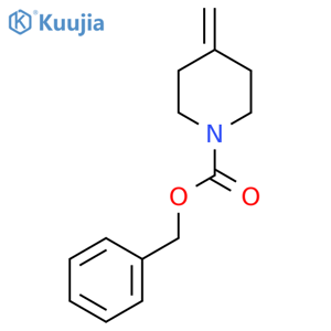 benzyl 4-methylidenepiperidine-1-carboxylate structure