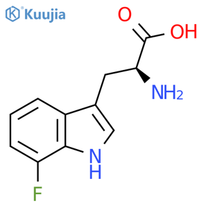 7-Fluorotryptophan structure