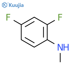 2,4-Difluoro-N-methylaniline structure