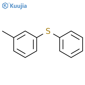 Benzene,1-methyl-3-(phenylthio)- structure