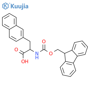 Fmoc-D-2-Nal-OH structure