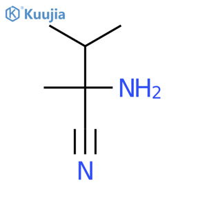 2-Amino-2,3-dimethylbutanenitrile structure