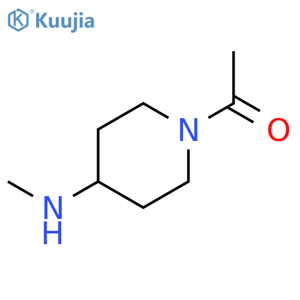 1-[4-(methylamino)piperidin-1-yl]ethan-1-one structure