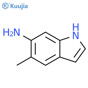 5-Methyl-1H-indol-6-amine structure