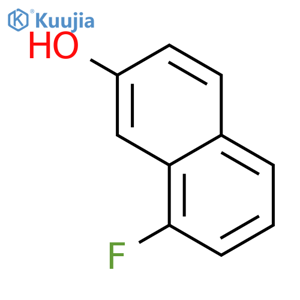 8-Fluoronaphthalen-2-OL structure