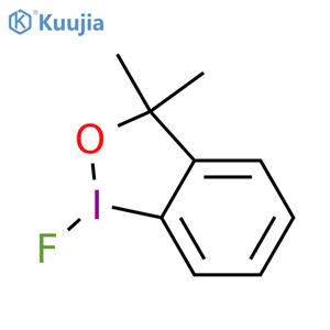 1-Fluoro-3,3-dimethyl-1,2-benziodoxole structure