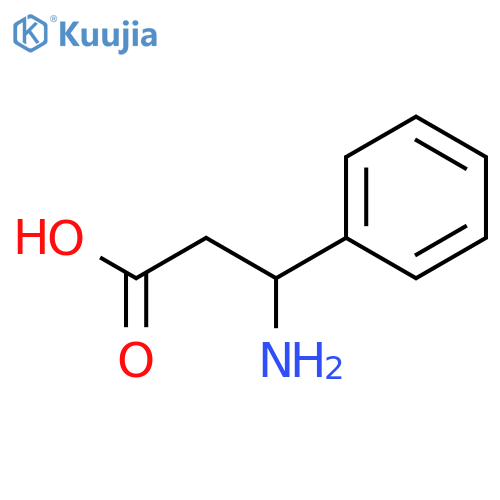 (βR)-β-Aminobenzenepropanoic Acid structure