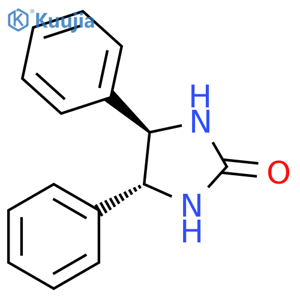 2-Imidazolidinone,4,5-diphenyl-, (4R,5R)-rel- structure