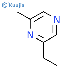 2-Ethyl-6-methylpyrazine structure