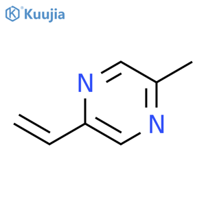 2-methyl-5-vinyl-pyrazine structure