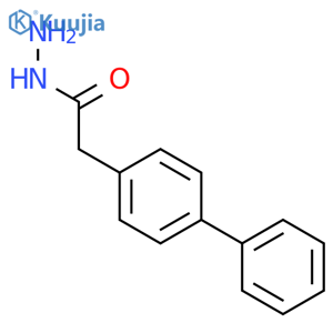 2-(Biphenyl-4-yl)acetohydrazide structure