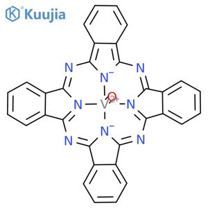 oxo[29H,31H-phthalocyaninato(2-)-N29,N30,N31,N32]vanadium structure