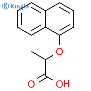 2-(Naphthalen-1-yloxy)propanoic acid structure