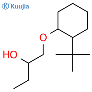 2-Butanol,1-[[2-(1,1-dimethylethyl)cyclohexyl]oxy]- structure