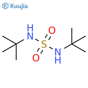 Sulfamide, N,N'-bis(1,1-dimethylethyl)- structure