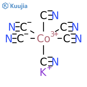 Potassium hexacyanocobaltate(III) structure