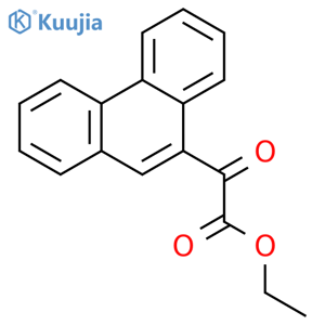 Ethyl 9-phenanthroylformate structure