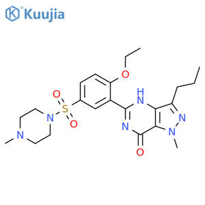 Sildenafil structure