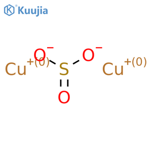 Cuprous sulfite structure