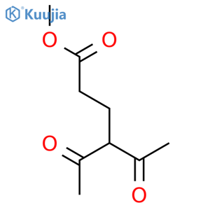 Methyl 4-acetyl-5-oxohexanoate structure