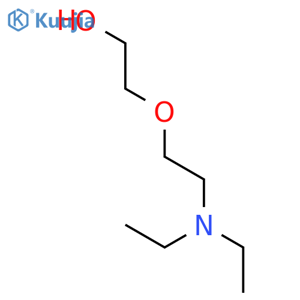 2-(2-Diethylaminoethoxy)ethanol structure