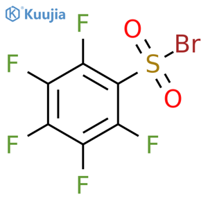 Benzenesulfonyl bromide, pentafluoro- structure