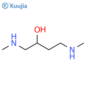 2-Butanol, 1,4-bis(methylamino)- structure