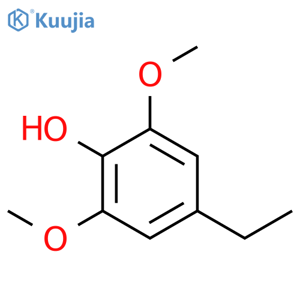 4-ethyl-2,6-dimethoxyphenol structure