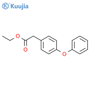 Ethyl 2-(4-phenoxyphenyl)acetate structure