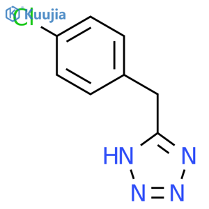 5-(4-chlorobenzyl)-2H-tetraazole structure