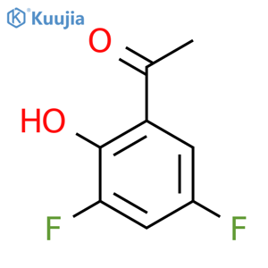 1-(3,5-difluoro-2-hydroxyphenyl)ethan-1-one structure