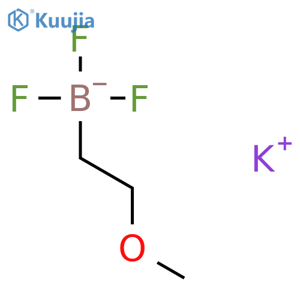 potassium trifluoro(2-methoxyethyl)boranuide structure