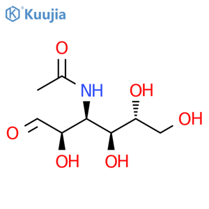 3-Acetamido-3-deoxy-D-glucose structure