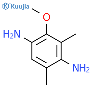 1,4-Benzenediamine,2-methoxy-3,5-dimethyl- structure